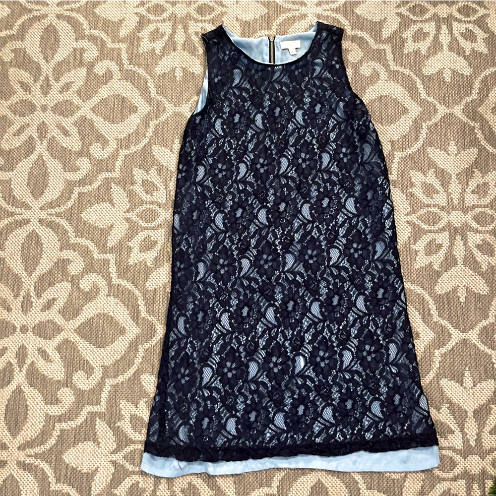C label lace dress